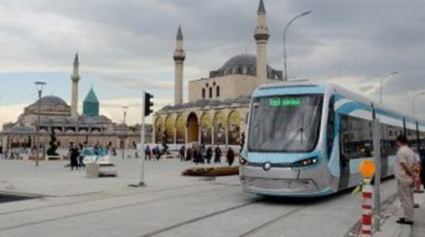 Konya&rsquo;da Tramvay Seferleri Yeniden Başlıyor