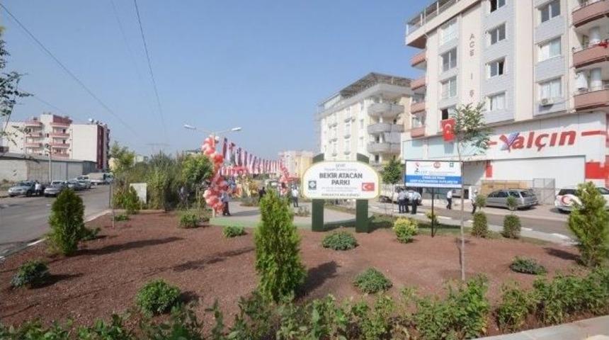Osmaniye&rsquo;de Şehit Uzman &Ccedil;avuş Bekir Atacan Parkı A&ccedil;ıldı