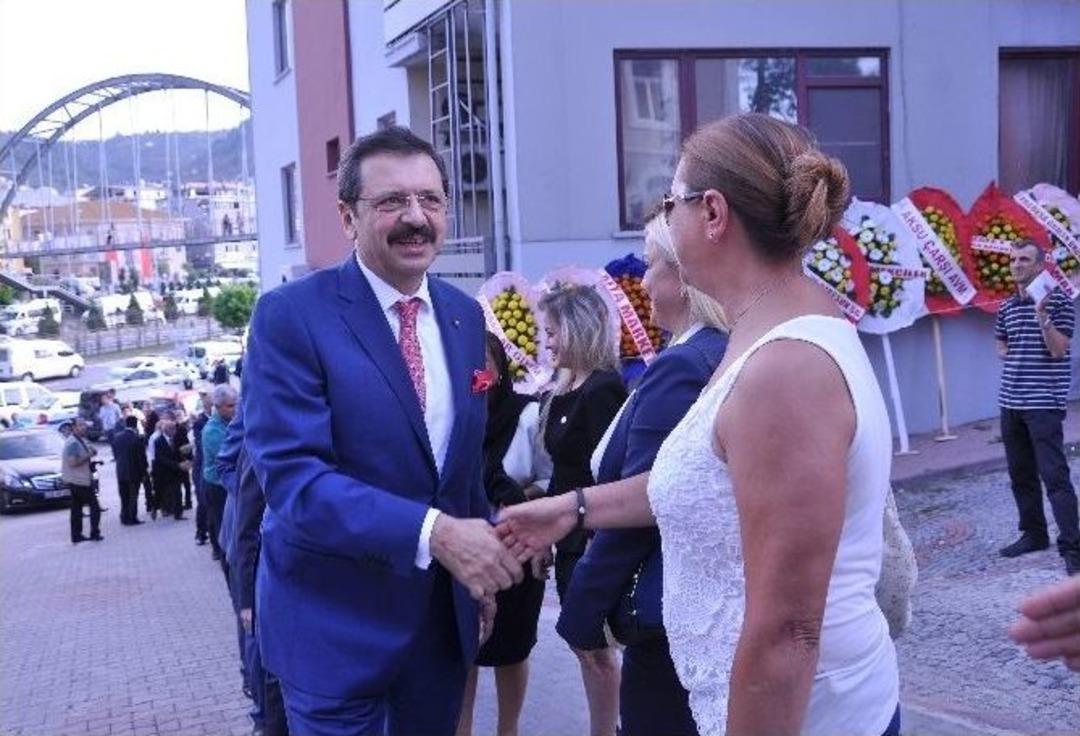 Giresun Ticaret Ve Sanayi Odası Yeni Hizmet Binası T&ouml;renle A&ccedil;ıldı