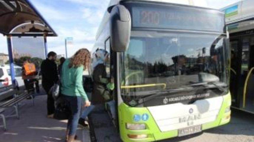 Belediye Otob&uuml;sleri Yedi G&uuml;n &Uuml;cretsiz