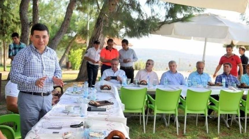 Kepez Belediye Başkanı, Atso Dostlar Grubu &Uuml;yelerini Ağırladı