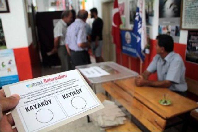 Kayaköy'de Referandum