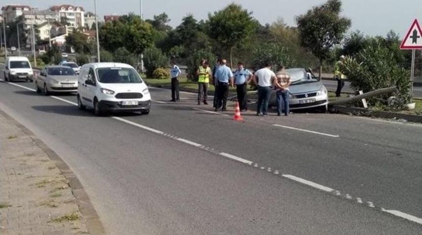 Damat D&uuml;ğ&uuml;n G&uuml;n&uuml; Ge&ccedil;irdiği Kazada Ağır Yaralandı