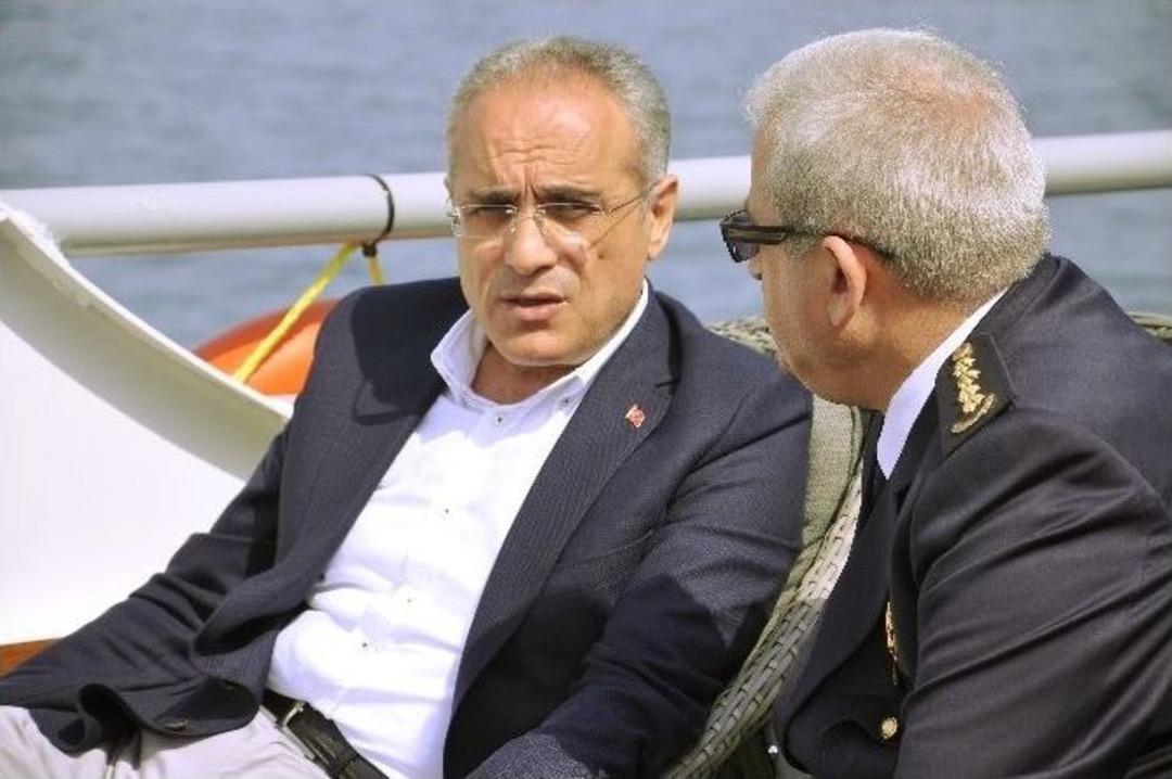 Bakan Top&ccedil;u Giresun&rsquo;da