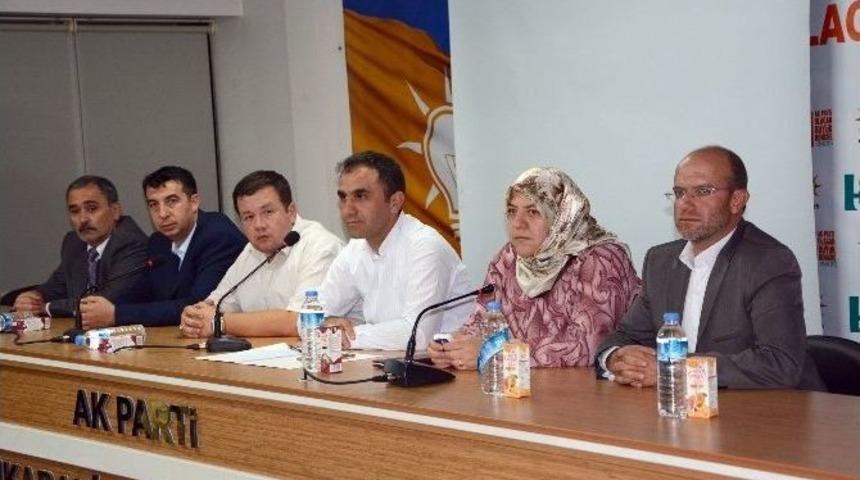 Ak Parti Merkez İl&ccedil;e Danışma Meclis Toplantısı