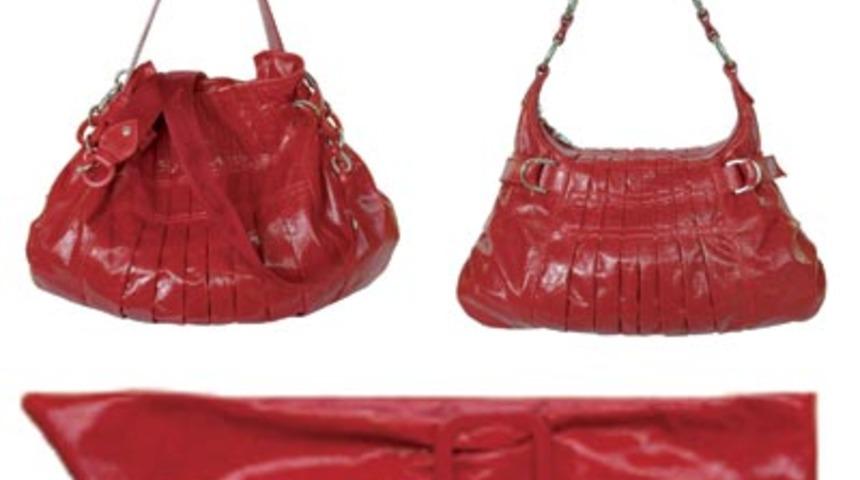 Tosca Blue'dan Kırmızı &Ccedil;antalar