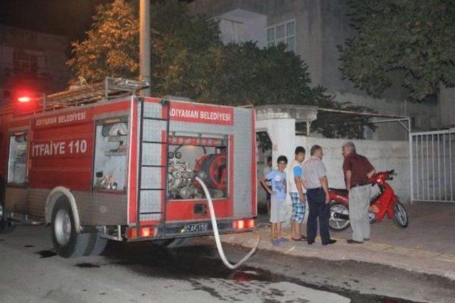 Bodrum Kattaki Yangın Korkuttu 2