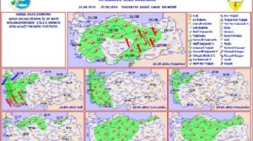Bakan Eroğlu : Kurban Bayramı S&uuml;resince &Uuml;lkemizin B&uuml;y&uuml;k B&ouml;l&uuml;m&uuml;n&uuml;n Yağışlı Ge&ccedil;mesi Bekleniyor