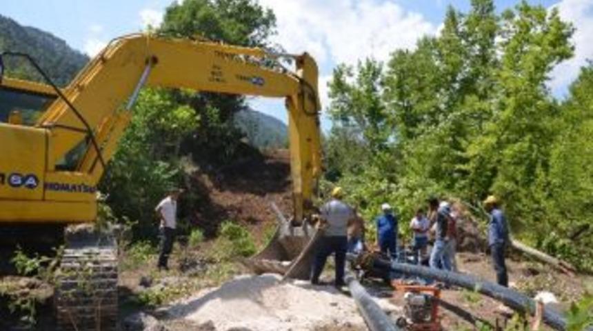 Karadere G&ouml;leti İnşaatında Seviye Y&uuml;zde 50&rsquo;ye Yaklaştı