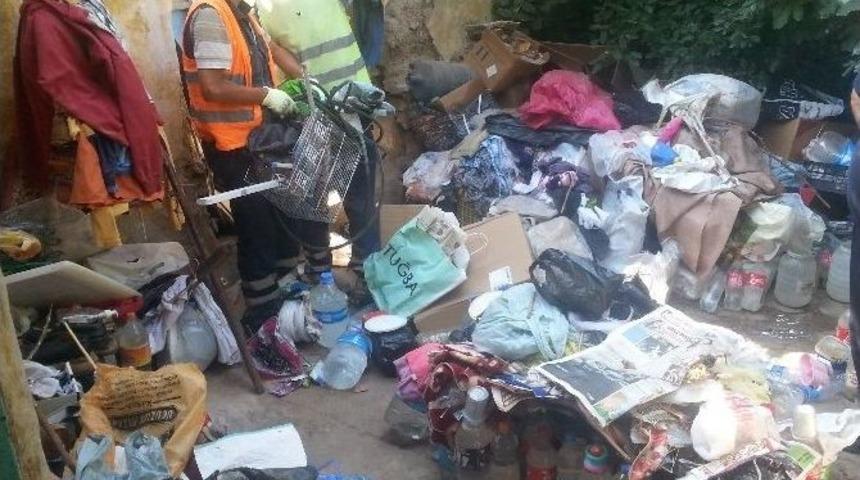 &Uuml;&ccedil; Evden 20 Trakt&ouml;r Dolusu &Ccedil;&ouml;p &Ccedil;ıktı