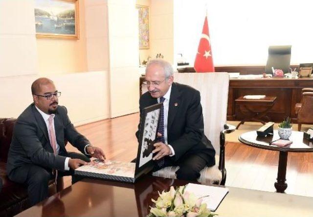 Kılıçdaroğlu, Foto Muhabirleri Derneği Üyeleri Ile Görüştü