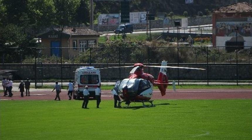 Hava Ambulansı İle Hastaneye Kaldırılan &Ccedil;ocuk Kurtarılamadı