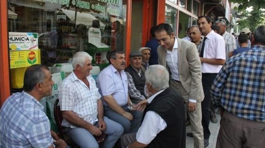 Milletvekili Y&uuml;ksel Memleketinde Hemşehrileri İle Bayramlaştı