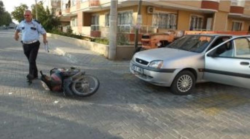 Burhaniye&rsquo;de Motor Kazalarına Tepki