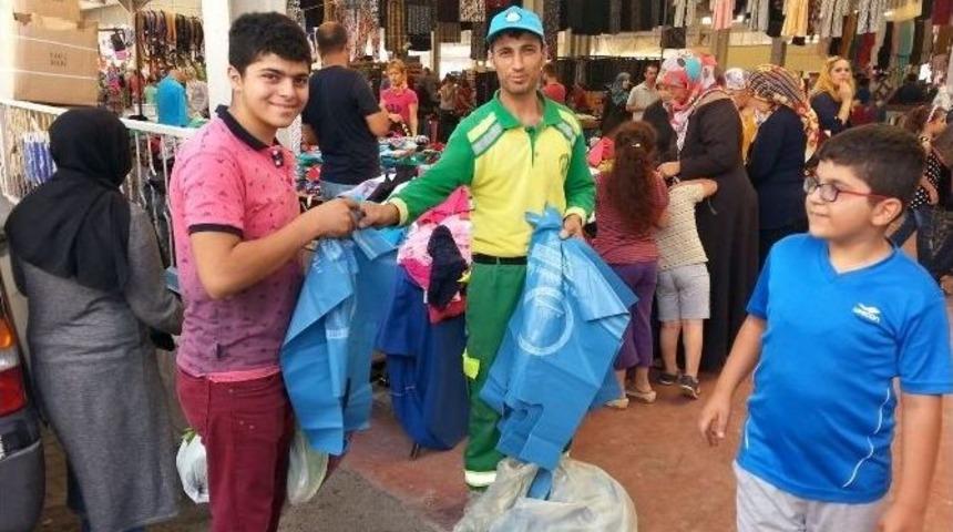 Kurbanlıklar İ&ccedil;in Atık Poşet Dağıtıldı