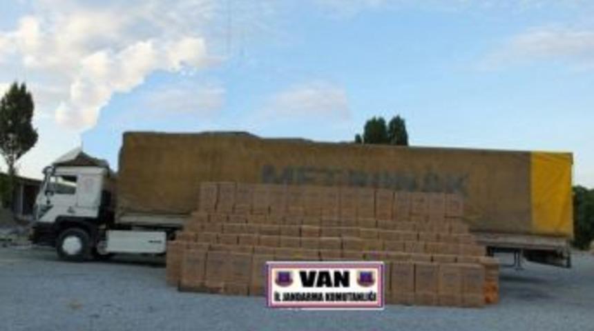 Van&rsquo;da Bir Milyon Tl Değerinde Sigara Ele Ge&ccedil;irildi