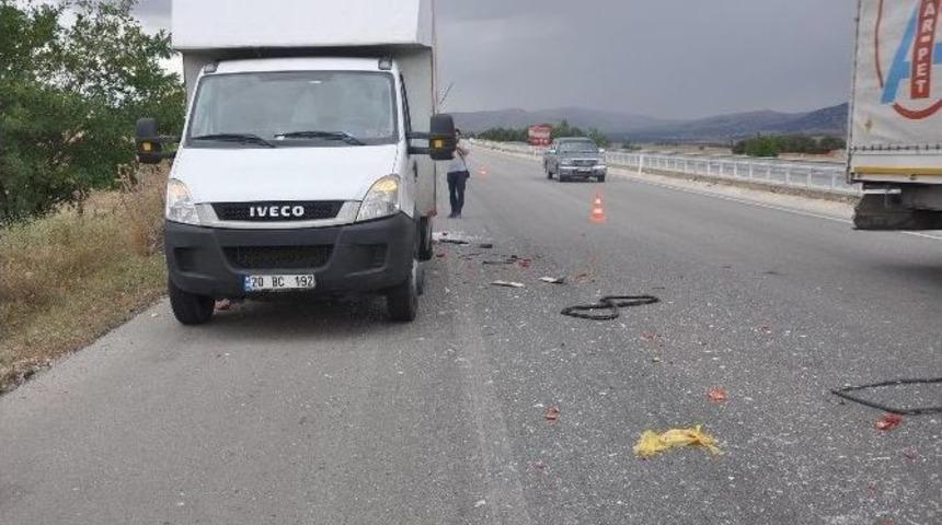 Sandıklı&rsquo;da Trafik Kazası: 1 &Ouml;l&uuml;