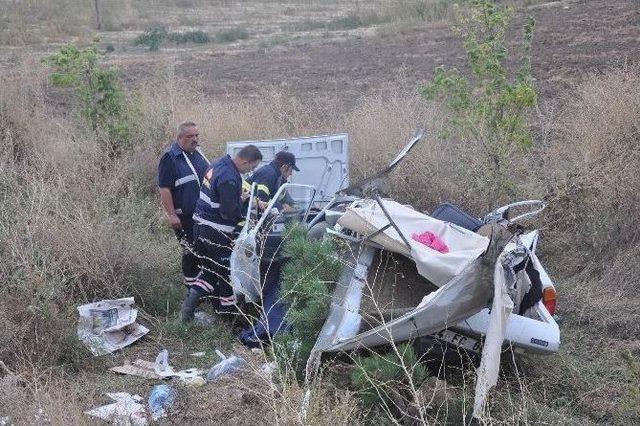 Sandıklı&rsquo;da Trafik Kazası: 1 &Ouml;l&uuml; 1