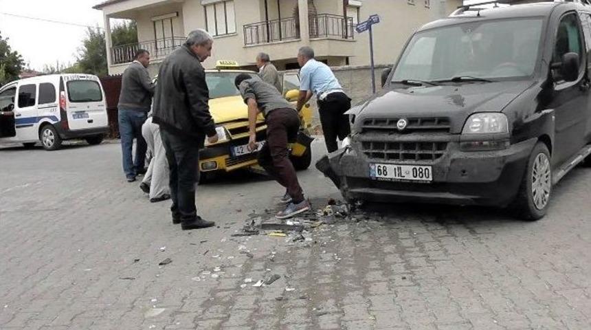Kulu&rsquo;da Trafik Kazası: 1 Yaralı