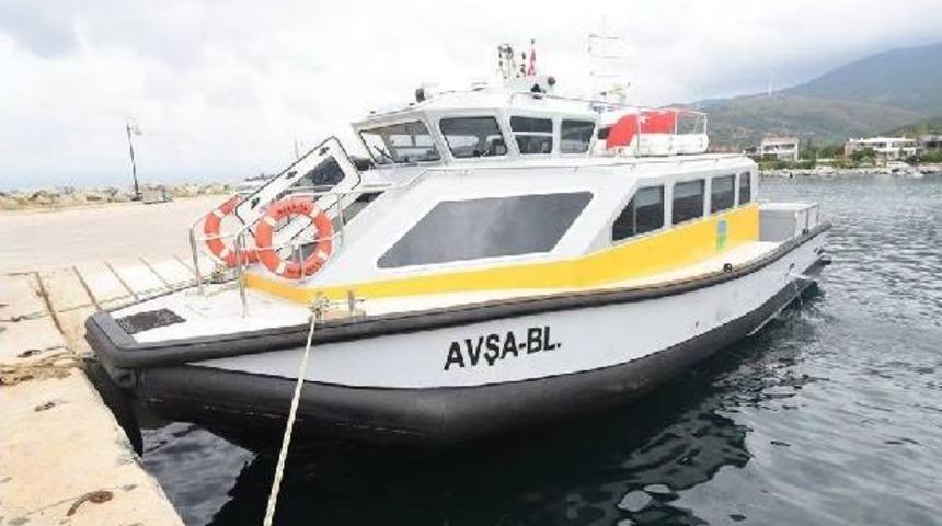Erdek&rsquo;Ten Marmara Ve Avşa Adalarına Deniz Taksi Seferleri Başladı