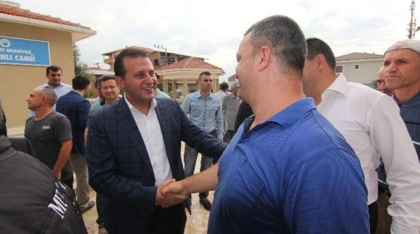 Menderes&rsquo;te Camii A&ccedil;ılışı Ve Bayramlaşma