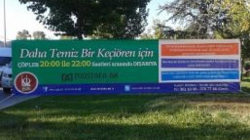 Temiz Ke&ccedil;i&ouml;ren İ&ccedil;in &Ccedil;&ouml;pler Belirlenen Saatlerde Dışarıya &Ccedil;ıkarılacak