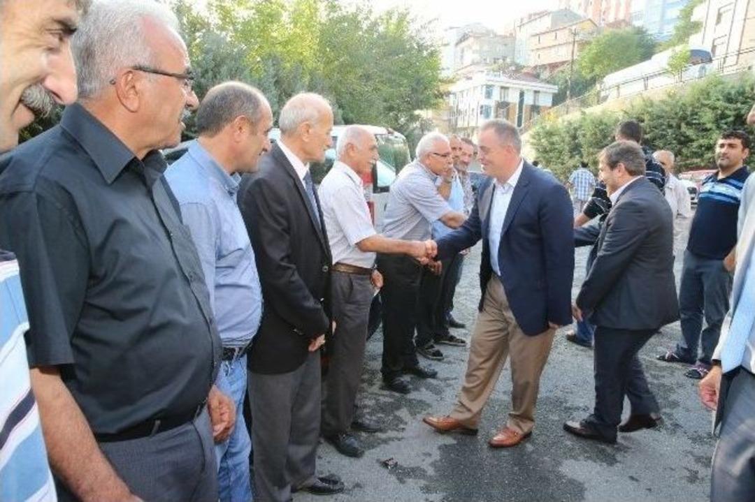 Başkan Aydın&rsquo;dan Cemevine Bayram Ziyareti