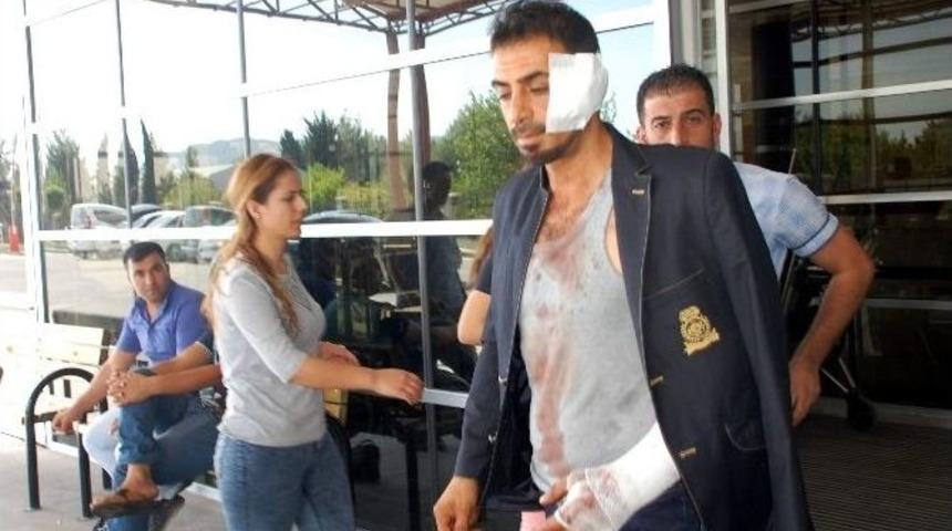 Otomobil Şarampole Yuvarlandı: 4 Yaralı