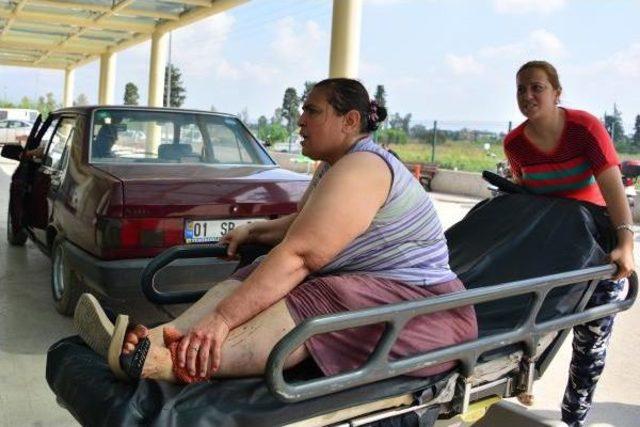 Adana'da Acemi Kasabın Kafasına Mermer Düştü