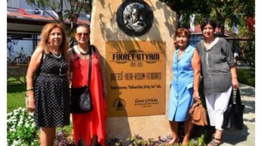 Turkish Artist-Author Otyam's Mask Welcomes Visitors In Art Park