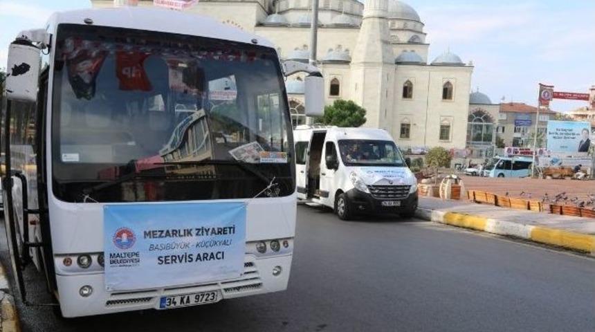 Maltepe Belediyesi&rsquo;nden Mezarlıklara Ring Seferi