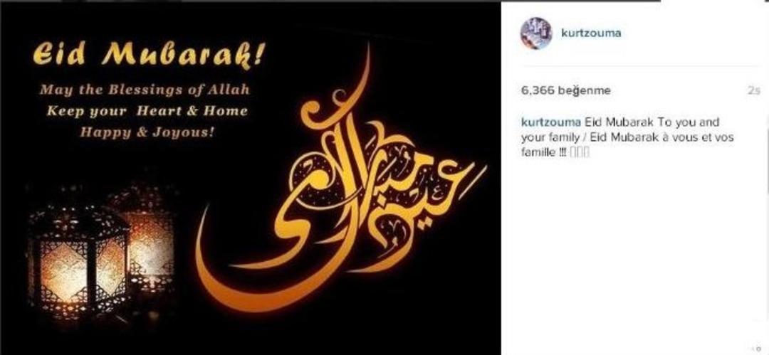 Yıldız Futbolcular Kurban Bayramını Kutladı