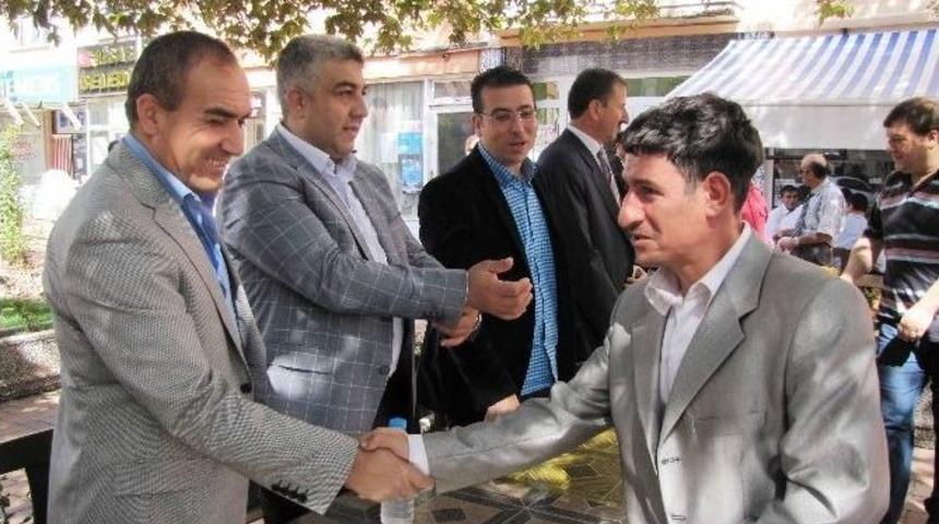 Hisarcık&rsquo;ta Bayramlaşma T&ouml;reni