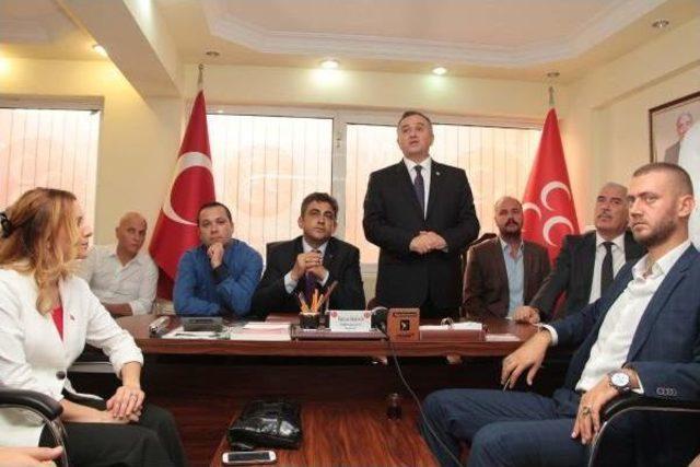 Mhp li Ak&ccedil;ay: Akp ye Verilecek Her Oya Şehit Kanı Bulaşacaktır 2
