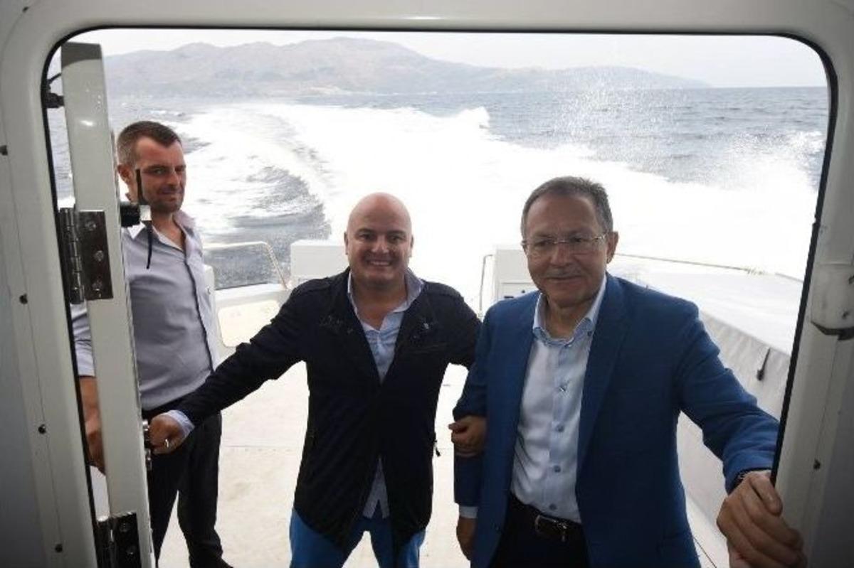 Marmara&rsquo;da Deniz Taksi Sevinci