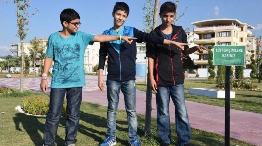 Burada &Ccedil;imlere Basmak Serbest