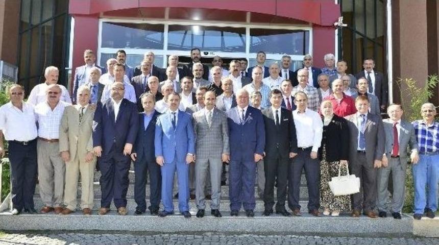 -başkan Edebali Muhtarlarla Bayramlaştı