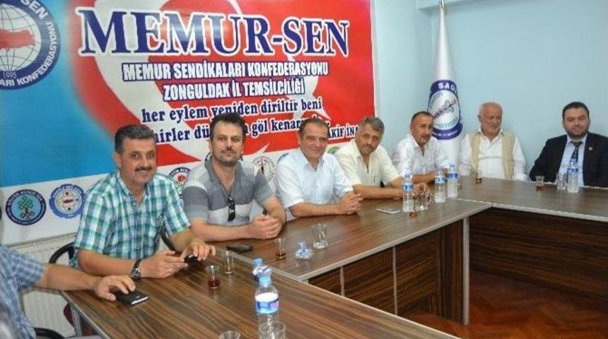 Memur Sen Zonguldak Temsilciliğinde Bayramlaşma