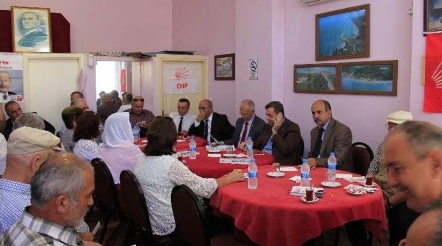 Chp&rsquo;li Milletvekili Adayları &Ccedil;atalzeytin&rsquo;de Se&ccedil;menlerle Buluştu