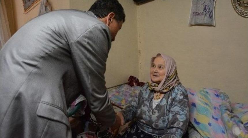 Başkan Kaya&rsquo;dan Yaşlılara Bayram Ziyareti