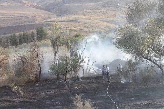 Siirt&rsquo;te Mesire Alanında Yangın 2