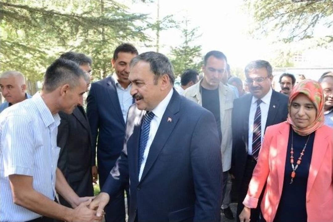 Orman Ve Su İşleri Bakanı Prof. Dr. Veysel Eroğlu Afyonkarahisar&rsquo;da