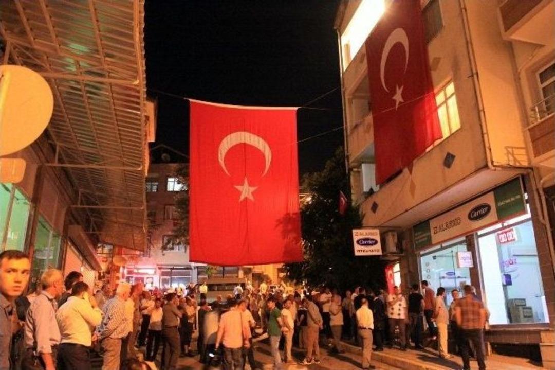 Şehit Binbaşının Acısı Kandıra&rsquo;ya D&uuml;şt&uuml;