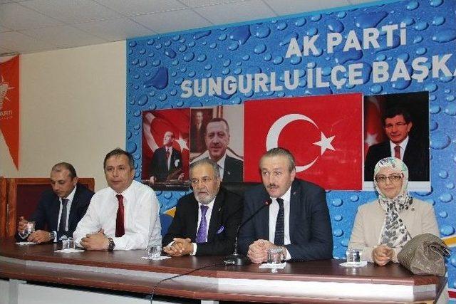 Ak Parti’den Sungurlu’da Birlik Gösterisi