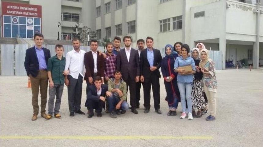 Ak Parti Paland&ouml;ken Gen&ccedil;lik Kollarından Duygulandıran Ziyaret