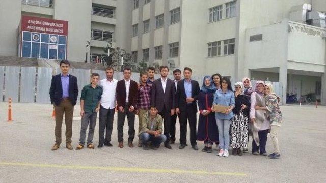 Ak Parti Paland&ouml;ken Gen&ccedil;lik Kollarından Duygulandıran Ziyaret 1