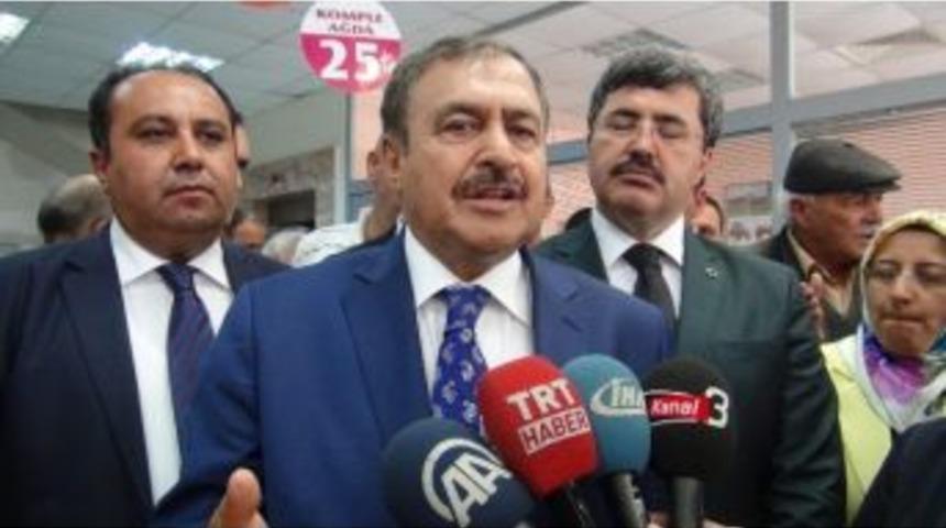 Orman Ve Su İşleri Bakanı Prof. Dr. Veysel Eroğlu Afyonkarahisar&rsquo;da