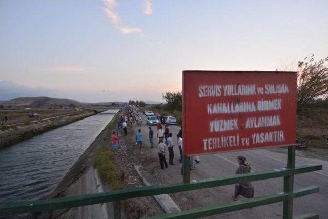 Sulama Kanalına Düşen Çocuk Boğuldu