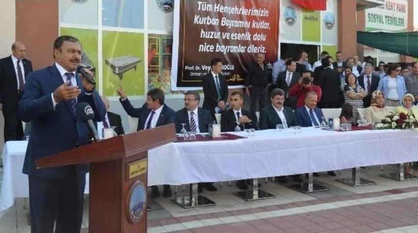 Orman Ve Su İşleri Bakanı Prof. Dr. Veysel Eroğlu Afyonkarahisar&rsquo;da (2)
