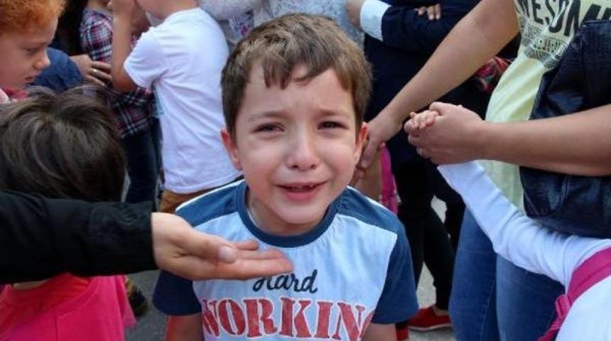 Zonguldak'ta Okula Yeni Başlayan &Ouml;ğrenciler Ağladı